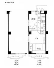 MAISON DE 山田の間取り画像