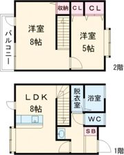 AQUA Dの間取り画像