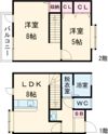 AQUA Dの間取り画像