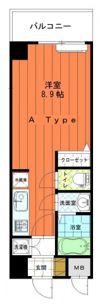 AXiS(アクシス)大塚西の間取り画像