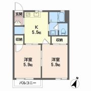 サンモール新井Bの間取り画像