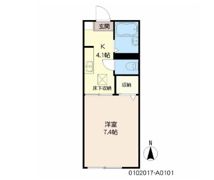 ジュネスの間取り画像