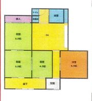 伊奈東一戸建住宅の間取り画像