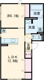 ハイムメゾン平野東の間取り画像