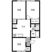 クレスト南越谷の間取り画像