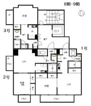 アーバンハート大手町の間取り画像