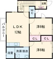 わんだふるコートの間取り画像