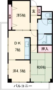 プリオーレ神戸の間取り画像