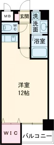 Vintage岩田の間取り画像