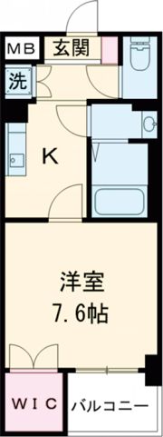 Vintage岩田の間取り画像