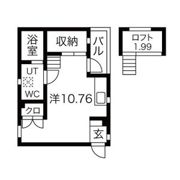 Lugar bonito(ルガルボニート)の間取り画像
