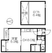 DEAR．FLAT学研都市の間取り画像