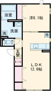 ハイムメゾン平野東の間取り画像