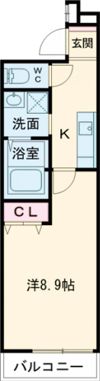 フジパレス初芝駅東Ⅰ番館の間取り画像
