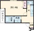 フジパレス初芝駅東Ⅰ番館の間取り画像