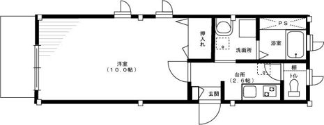ボヌール高円寺の間取り画像