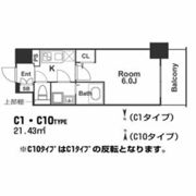 エスリード新福島の間取り画像