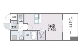 トラストレジデンス博多駅南の間取り画像