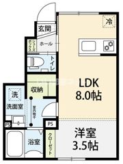 Dixsept（ディセット）の間取り画像
