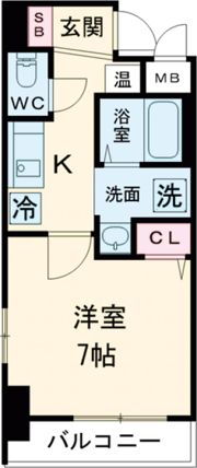 ロイスグラン神戸下沢通の間取り画像