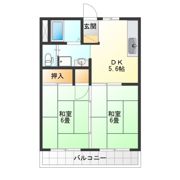 YAYOICHO FLATの間取り画像