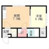 フラット北27条の間取り画像