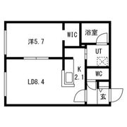 Tiamo asabu (ティアモ麻生)の間取り画像