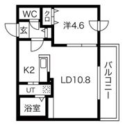 ブランシャールチェレステ宮の森の間取り画像