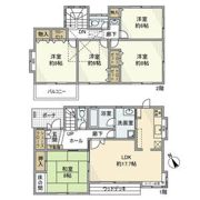 東道野辺戸建の間取り画像