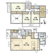 白鳥3丁目戸建の間取り画像