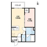 duplex天王寺東(デュープレックステンノウの間取り画像