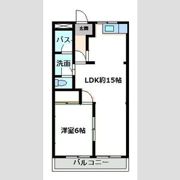 レジデンス道伯 Cの間取り画像
