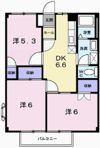 ラックファミールの間取り画像