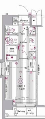 グランド・ガーラ新横浜Southの間取り画像