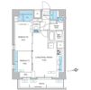 プレディアコート北千住の間取り画像