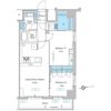 プレディアコート北千住の間取り画像
