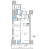 プレディアコート北千住の間取り画像
