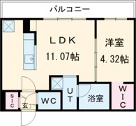 仮)千歳北栄1丁目MS A棟の間取り画像