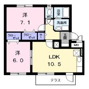 ペンション タカラの間取り画像
