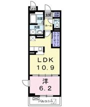 ベルソレイユの間取り画像
