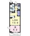 ベルソレイユの間取り画像