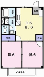 グランディヴィラの間取り画像