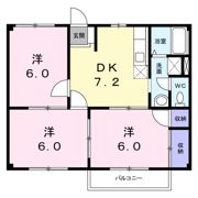 ニューシティエクシードCの間取り画像