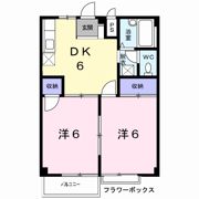 コーポあづまⅡの間取り画像