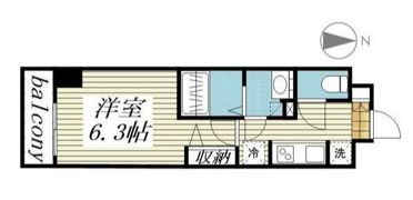 N－stage八王子Ⅱの間取り画像