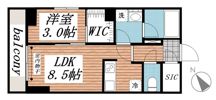 ジャンダルムの間取り画像