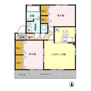 ネバーランド Cの間取り画像