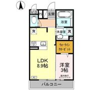 ヴィラグランデⅡの間取り画像