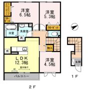 セピアコートの間取り画像