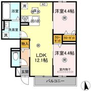 フィオーレⅢの間取り画像